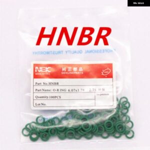 6.07*1.78MM #5/16 R134A HNBR ゴム O リングシールキット 高温耐性カーエアコンバルブ 3/8 1/2 5/8