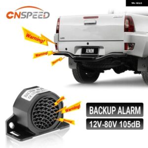 12V 48V 80V 105DB デシベルバックアップサイレンビーパーブザー音ハザード警報車トラック車両ホーン車両後退リマインダー