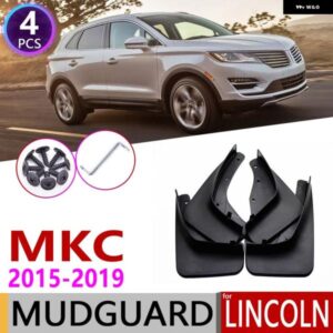 4個 フロントリア車 マッドフラップ リンカーン MKC 2015-19 フェンダー マッドガード フラップ マッドガード