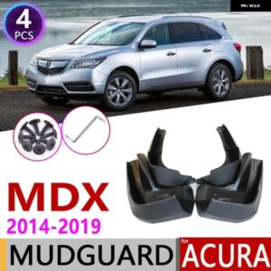 4個 マッドフラップ アキュラ MDX YD3 2014 2019 フェンダー マッドフラップ ガード マッドガード 2015-18