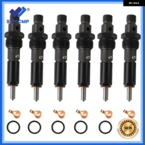 6個 燃料インジェクターセットリングキット KDAL59P6 3283562 カミンズ 5.9L KDAL59P6 ノズルホルダー P7100 3 ヶ月付き