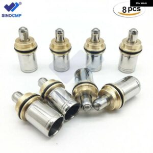 8ピース/ロット 9246436 9759157 9759158 ジョイスティックプッシャー ASSY 日立掘削機パイロットバルブ ZAX ZX120 ZX200-3