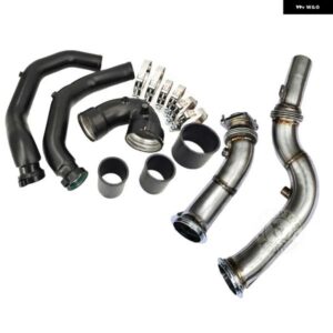 チャージパイプブーストパイプキット S55 ターボキャレスダウンパイプ BM *W M2 M3 M4 F80 F82 F83 2015+ 排気ヘッダー排気ダウンパイプ