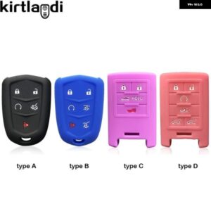 シリコンキーケースキーカバー リモートキャデラック SRX SLS CTS XT5 XT6 ATS-L CT6 XTS XT4 エスカレードコルベット C7 SRX GMT900 ATS