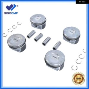 77MM 4個 ピストンリング 11257566019 2006-2016 R55-R60 ミニクーパーカントリーマンペースマン N14 N14B16C 1598 CC