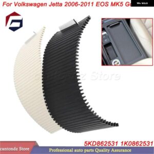 VW ジェッタ 2006-2011 EOS MK5 ゴルフ MK6 シロッコ ブラックベージュ シャッター 飲料カップ ホルダー カーテン カバー 5KD862531 1K0862531