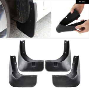 車用ブラック マッドフラップ マッドガード スプラッシュガード 4X VW パサート B7 セダン バリアント 2012-15 北米バージョン専用