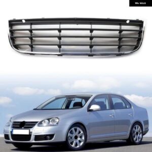 フロントバンパー アンダーセンターグリルとクロームフレーム VW ジェッタ MK5 2005/10/01 1K0853677C ABS プラスチック
