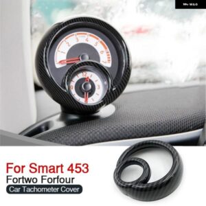 タコメーター 装飾 カバー ステッカー パーツ メルセデススマート 453 フォーツーフォーフォースタイリング