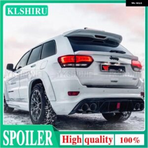 グランドチェロキー 2013-2020 スポイラー ABS プラスチック R スタイルリアトランク ブーツ ウイング スポイラー + リアルーフスポイラー カースタイリング