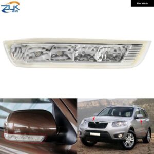 バックミラー LED ウィンカー ライトリピーターランプサンタフェファンタフェベラクルス IX55 2007-2012 ウインカー インジケーターフラッシャー