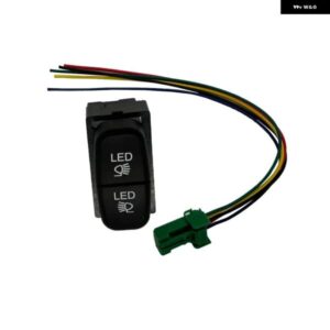 2ボタン フォグランプ スイッチ パジェロ ライトボタン モンテロランサーアウトランダー ASX RVR 2ボタン ソケット