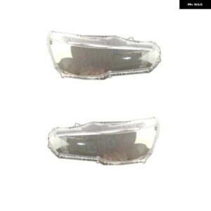 2個 バルブ 無専用キセノン ヘッドライト アクリルカバー ランサー EX GT HID ヘッドライト ガラス FORTIS EVO CX CY CZ 有機ガラス