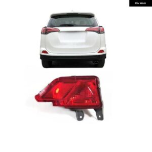 リアバンパー フォグライト ランプ RAV4 2016-2019 リフレクターブレーキライトパーキングストップハザードランプ フォグライト