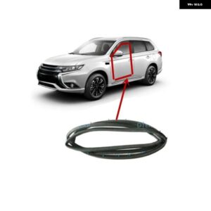 アウトドアラバーアウトランダーレインシール ストリップ 耐候性エアトレックドアフレームクリップ付きフロントリア左右