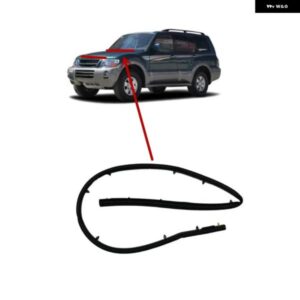 ボンネットゴムシール パジェロ V73 ボンネットゴム ウェザーストリップ モンテロ 車体ゴム将軍 V77 V75 MR437091