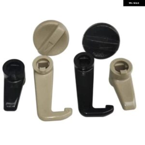 テールドアノブ パジェロ V73 ツーリングホールカバー モンテロドア ロックフック ショーグン V93 V97 MR655330 ブラックベージュ