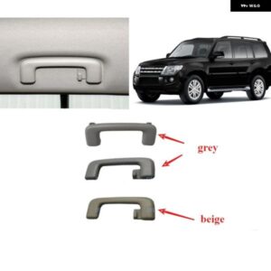 ルーフハンドル パジェロ V97 V93 MN134532 アームレスト モンテロ MK4 V98 V87 フック付きフックなしの安全ハンドル ベージュグレー