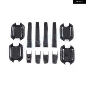 4 8 12個ドアアウトサイドハンドル パジェロ V70 V90 V80 V60 クロームモンテロ V97 V73 V87ドア ボウルカーボン ステッカー