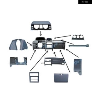 LHD 計器プラットフォーム ASSY パジェロ V31 V32 V33 V43 計器カバー モンテロ ユーティリティ ボックス トランペット カバー フレーム