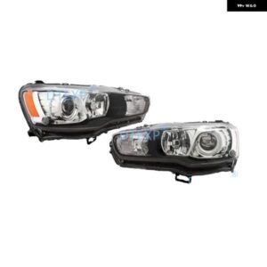 キセノン ヘッドライト ランサー CX CY CZ 2007-2019 LHD HID 8301C347 ヘッドランプ EVO 10 FORTIS GT バラストキット なし