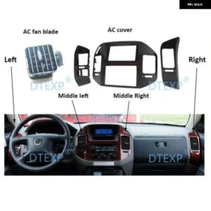 AC カバー LHD モンテロ MR402450 ダッシュボード エアコン ベント アウトレット パジェロ V70 ファン ブレード リーフ ショーグン V60
