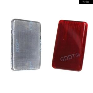 赤白のドアランプ 電球付き パジェロ MB337920 V30 V40 V20 パークライト モンテロ V70 V60 レッドカバー ショーグン K90