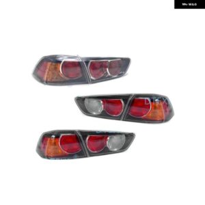 4個 テールランプランサー CY CX CZ 8330A107 2007-2020 ブラックストップランプフォルティス EX TURNIN 信号ハザード灯 EVO