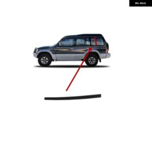 5ドア 1989-1999 リアサイドガラス窓ゴム パジェロ MB696541 シーリングゴムモンテロ垂直プロテクター