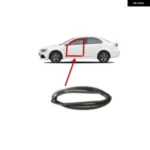 ドアゴムランサー CX CY CZ 5725A049 2007-2020 レインシール ウェザーストリップ プルーフ EVO 10 Xドア フレーム上のクリップ付き