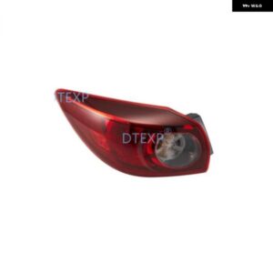 外側ハロゲン テールライト MAZDA3 ハッチバック 2014-2016 バルブ 無リアランプアクセラパーキングウインカー ランプ
