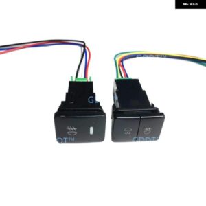 フォグランプ コントロール スイッチ パジェロ モンテロ 3 4 IO ランサーグランディス MR190953 4ピン ワイヤーアウトランダー