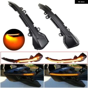 2個 LED ダイナミックウインカー リアビューミラー 表示フラッシュシート レオン III MK3 5F ST FR クプライビサ MK5 V KJ1 アロナ KJ7