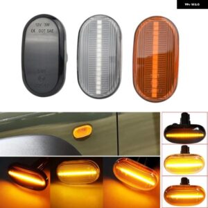 スズキ 1ペア LED ダイナミック サイドマーカー ライト ウィンカー インジケーターリピーターランプ ジムニー JB64W JB74W JB2