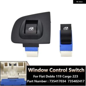 735417034 735402417 パワーウィンドウ マスタースイッチ リフターボタン フィアットドブロ 119 カーゴ 223 2005/10/01