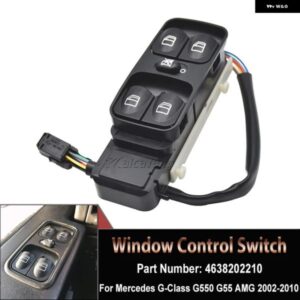 メルセデス W463 G500 G550 G クラス 2002-2010 フロント左側パワー コントロール スイッチボタン 4638202210 A4638202210