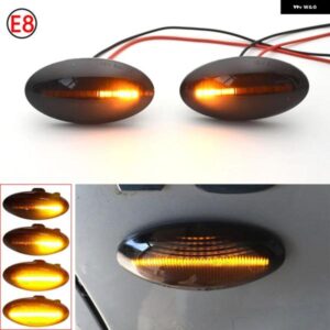 スズキ 2個 シーケンシャル点滅 LED ウインカー サイドマーカー ライト スイフトアルト SX4 ジムニースプラッシュグランドビターラダイナミ