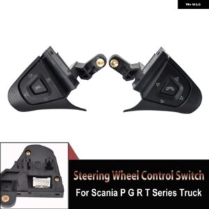 5ピン クルーズ コントロール スイッチスピード ステアリング ホイールボタン ノブオートクルーズメニュー SCANIA P GR Tシリーズ トラック 1870910 1870909