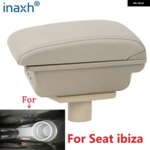 シート IBIZA アームレストボックス IBIZA 6J IBIZA 6L 中央 店舗内容 カップホルダー 付き収納ボックス USB 付き灰皿商品