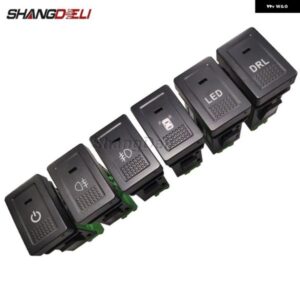スズキ SX4 スイフトグランド VITARA 2006-2012 フロントリアフォグ LED ライト レーダー DRL 電源スイッチ とワイヤー