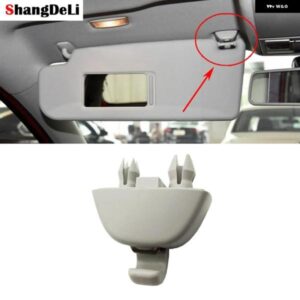 グレー サンバイザー クリップ フック ホルダー ブラケット ハンガー VW パサート B7 ポロ シュコダ シート CITIGO RAPID 6RD857561