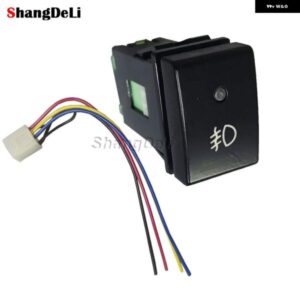 スズキ LED ライトフロント フォグライト スイッチ プッシュボタン 電源オンオフ DRL スイッチ ジムニー 2007 2009 2010 2