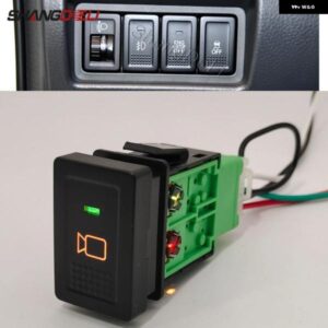 スズキ 25*40MM LED ライトビデオカメラビュースイッチボタン SX4 スイフトグランドヴィターラ 2006 - 2011 2012 アク