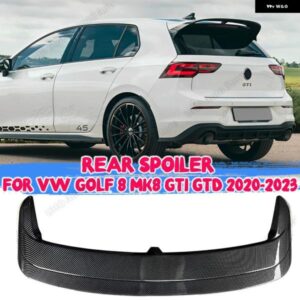 リアルーフスポーツスポイラー ウイング スタイリング外装部品 VW ゴルフ 8 MK8 GTI GTD R CLUBSPORT CS スタイル 2020-23