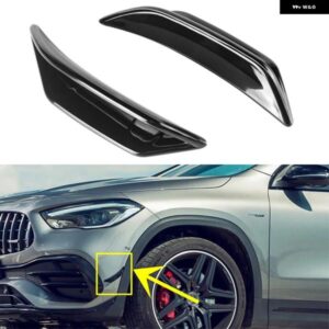 フロントバンパー フォグランプ エアベント カバー トリムサイドフェンダー メルセデス H247 GLA200 GLA220 GLA250 GLA35 GLA45S AMG 2020 2021 2022+