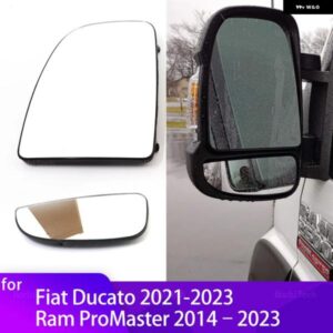 左右 ウイング ミラー ガラス加熱運転席 助手席側 フィアット デュカト 21-23 ラム プロマスター 2014-2023