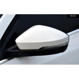 ホワイトサイドミラー カバー キャップ シュコダ オクタヴィア MK3 III A7 5E 2014-18 バックミラー ハウジング 交換左右