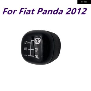 ギア シフト ノブ 5スピード ギア ボックス シフター プラスチック マニュアル トランス ミッション ハンドルフィアットパンダ 2012