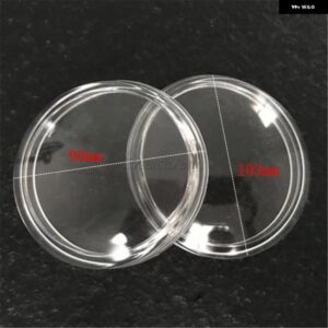 2個 オーバル 103X90MM フォグランプ ランプ強化ガラス防曇クリアガラスインフィニティ M35 M45 2008-2010 JX35 QX60 G37