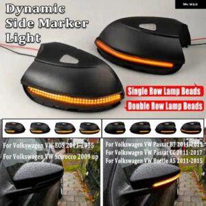 ダイナミック ウィンカー LED サイド バックミラー インジケーター ウインカー リピーター ライト VW パサート B7 CC シロッコ ジェッタ MK6 EOS ビートル
